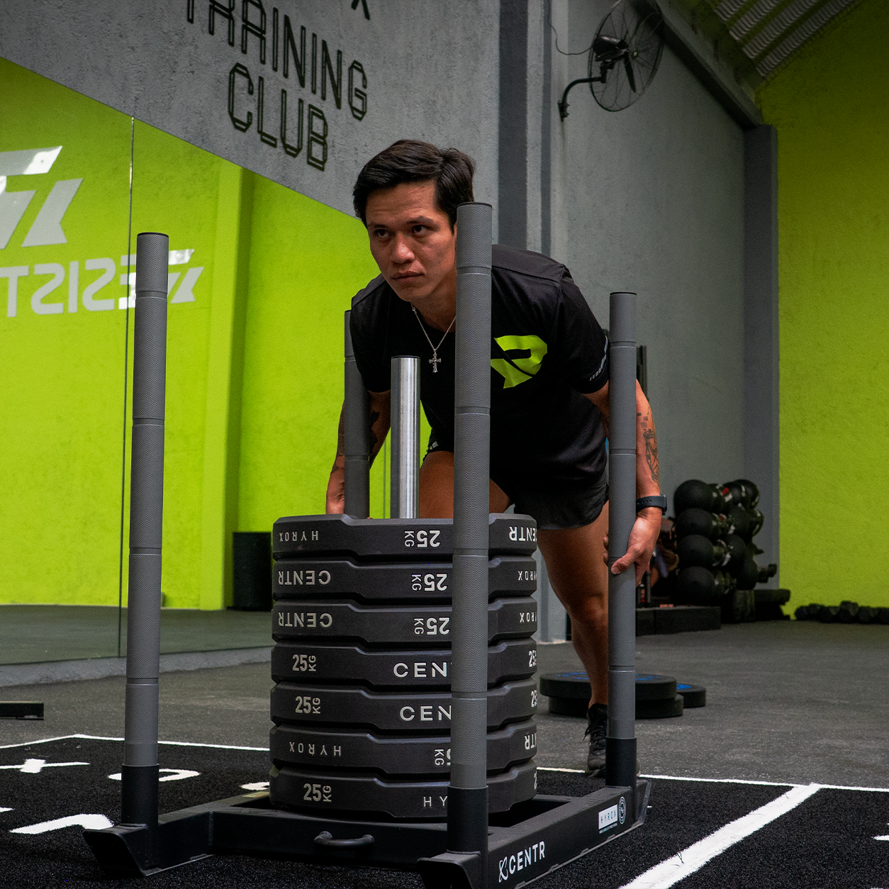 Comunidad fitness entrenando en Resistenza Pachuca